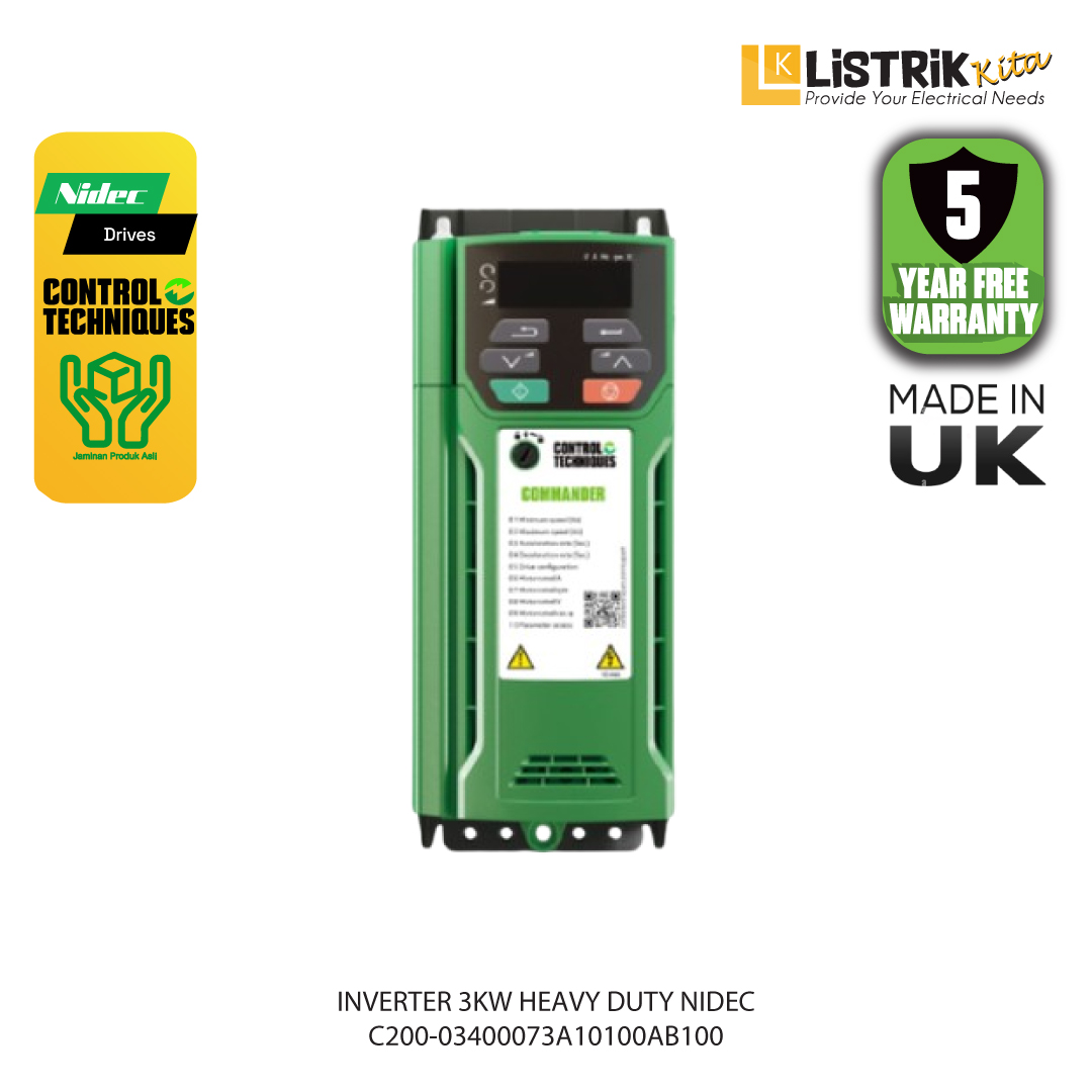INVERTER COMMANDER C200 3KW 7,3A 400V