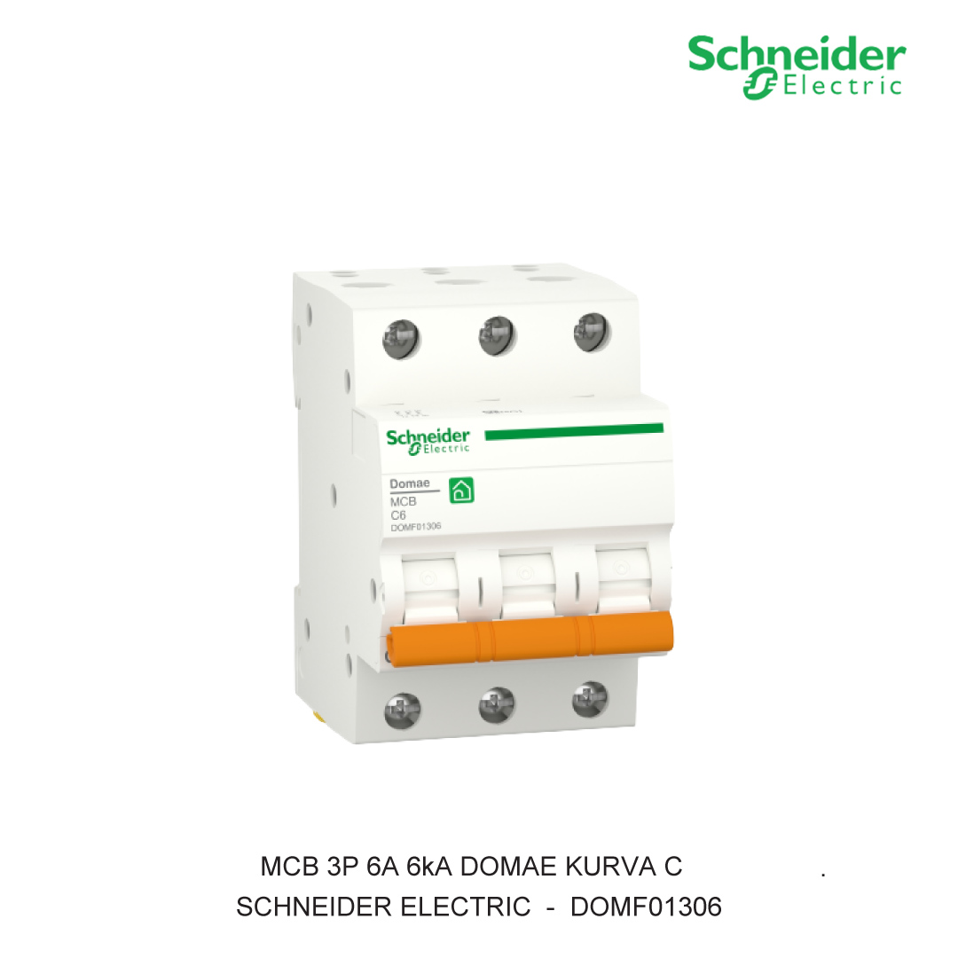MCB 3P 6A 6kA CURVA C
