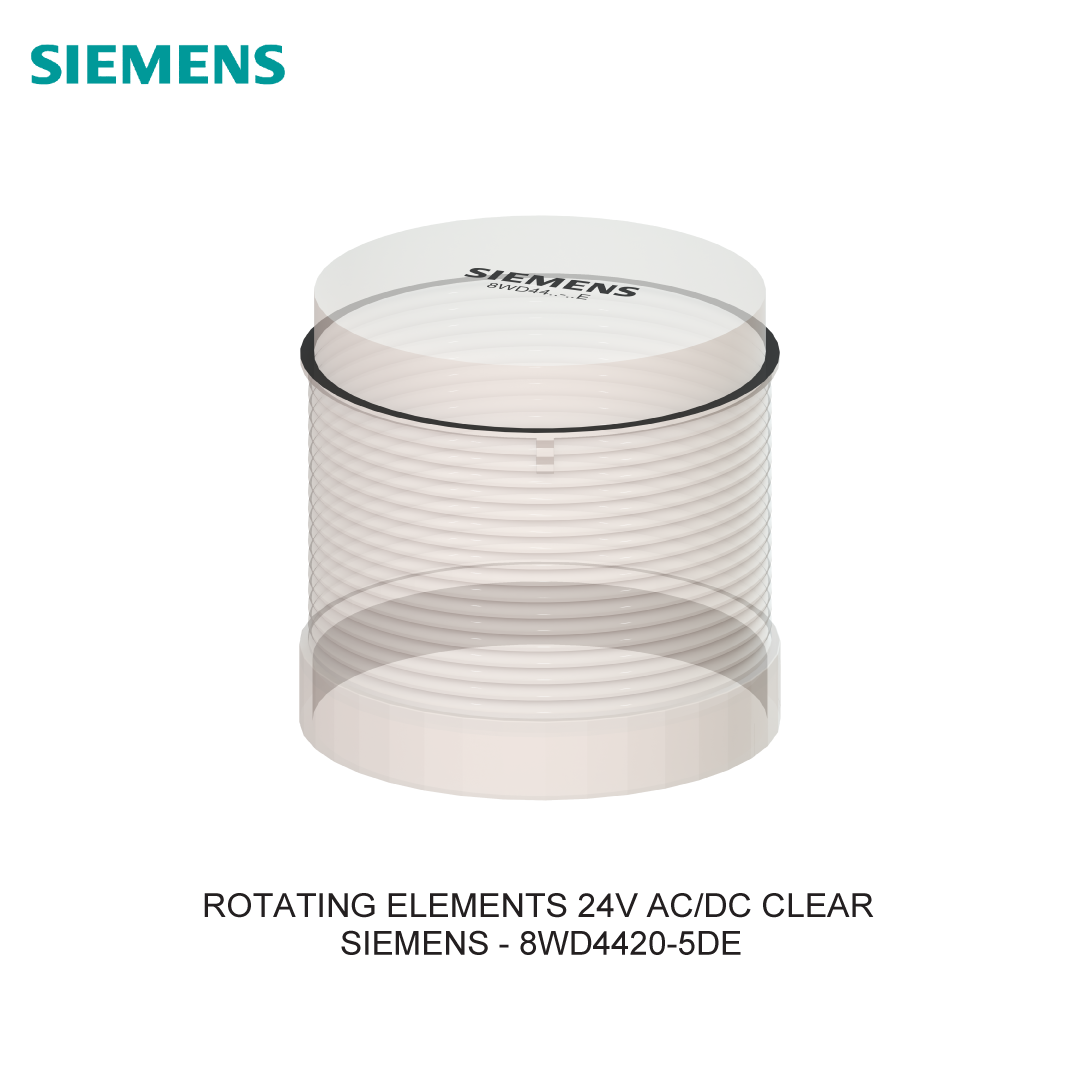 ROTATING ELEMENTS 24V AC/DC CLEAR