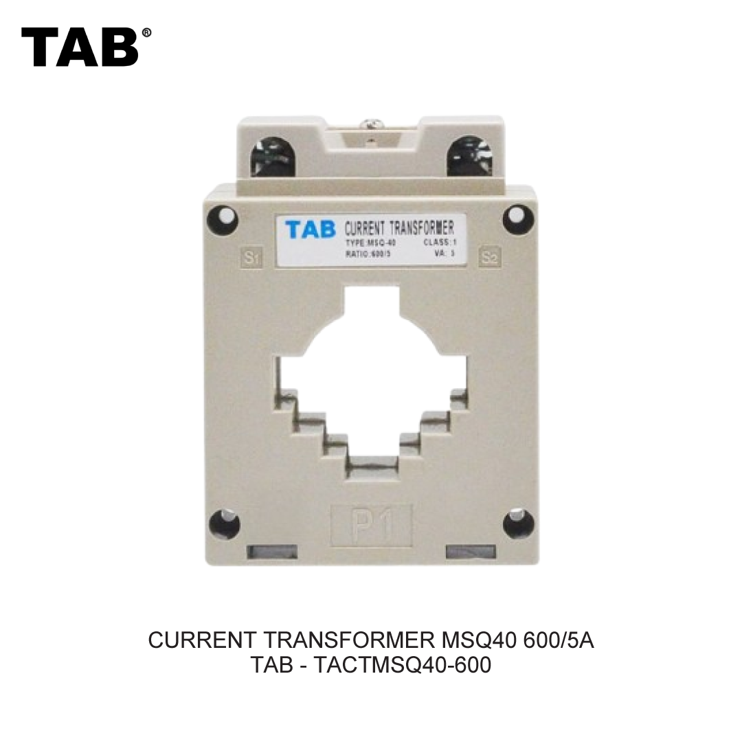 CURRENT TRANSFORMER MSQ40 600/5A