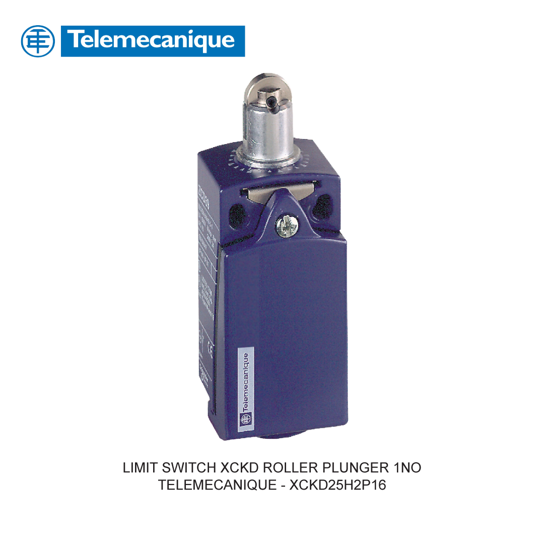 LIMIT SWITCH XCKD ROLLER PLUNGER 1NO