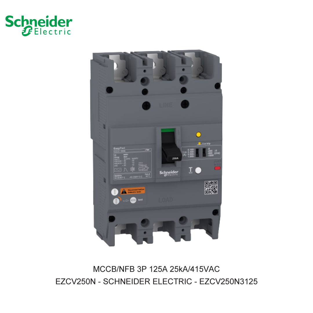 MCCB/NFB 3P 125A 25KA/415VAC