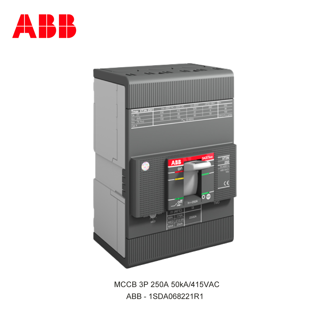 MCCB 3P 250A 50kA/415VAC