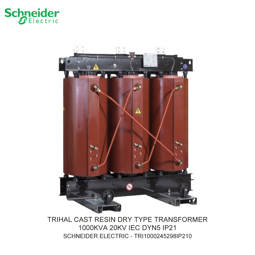 TRIHAL CAST RESIN DRY TYPE TRANSFORMER 1000KVA 20KV IEC DYN5 IP21