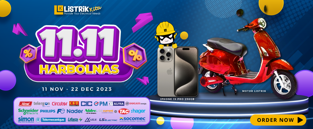 SAATNYA BELANJA DI SPECIAL PROMO 11.11 HARBOLNAS DI LISTRIKKITA, BELANJA SEBANYAK BANYAKNYA & RAIH HADIAHNYA!