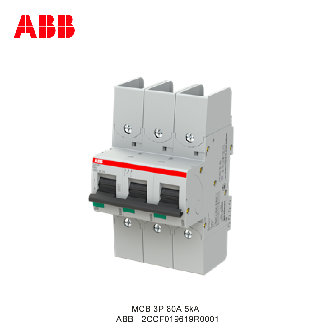 MCB 3P 80A 5kA