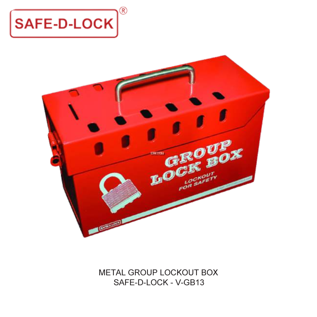 METAL GROUP LOCKOUT BOX