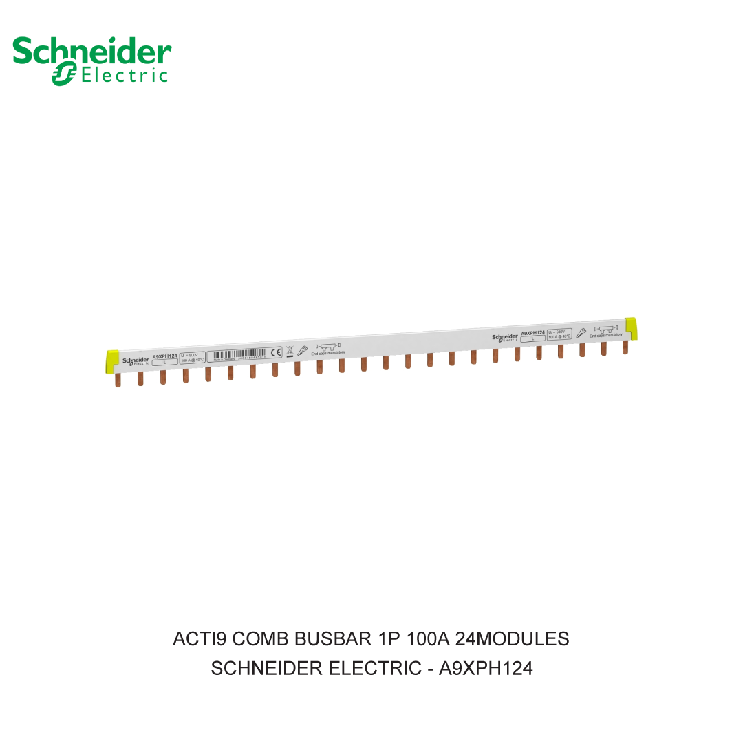 ACTI9 COMB BUSBAR 1P 100A 24MODULES