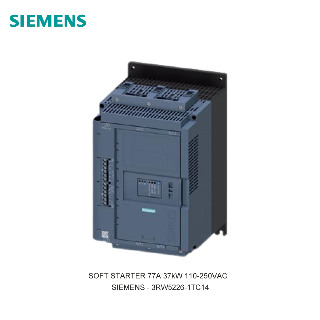 SOFT STARTER 77A 37kW 110-250VAC