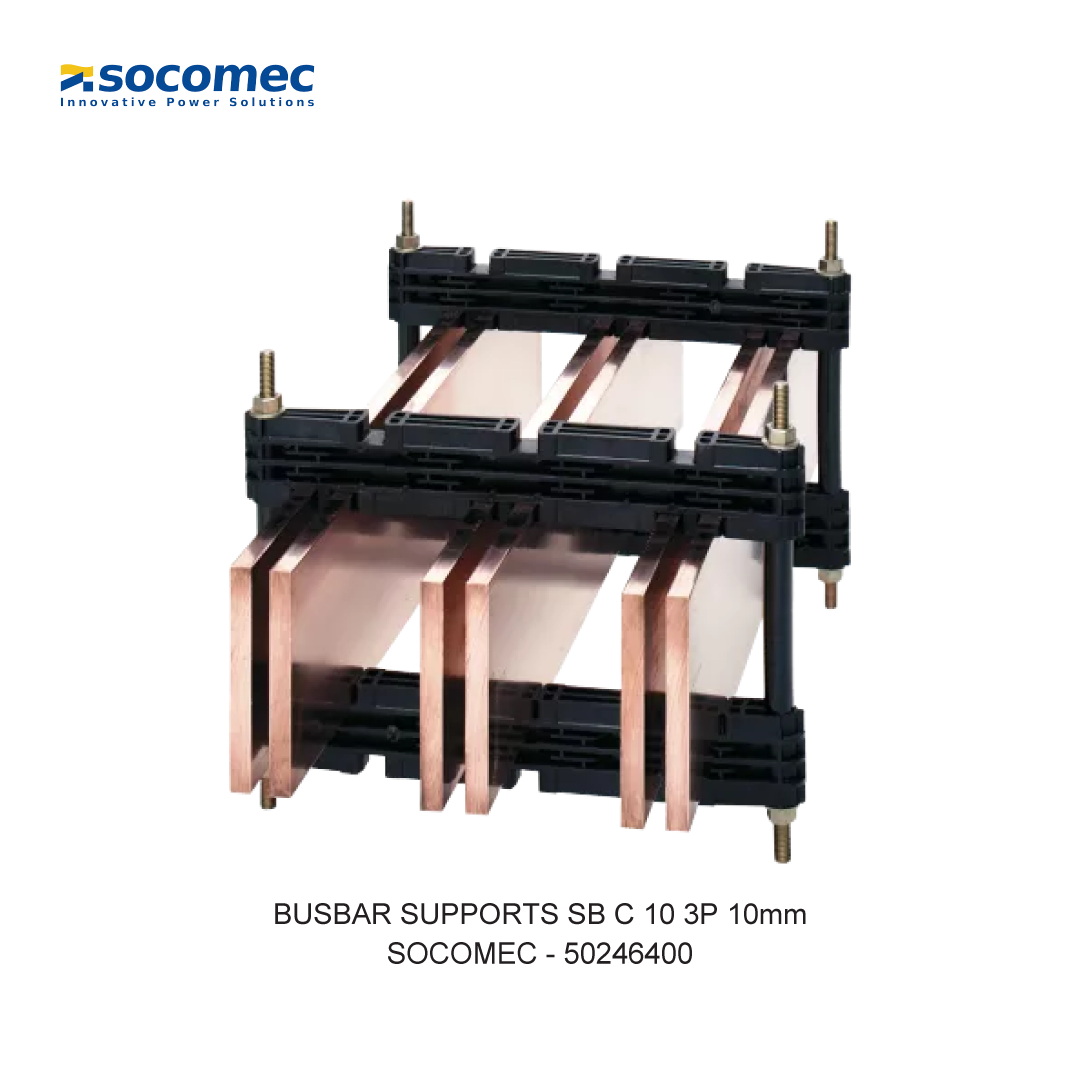 BUSBAR SUPPORTS SB C 10 3P 10mm