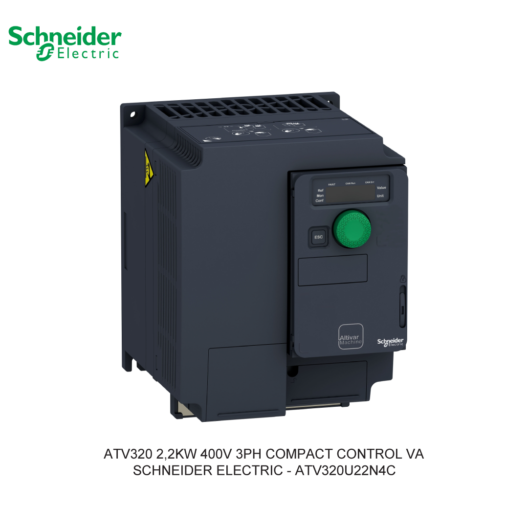 ATV320 2,2KW 400V 3PH COMPACT CONTROL VA