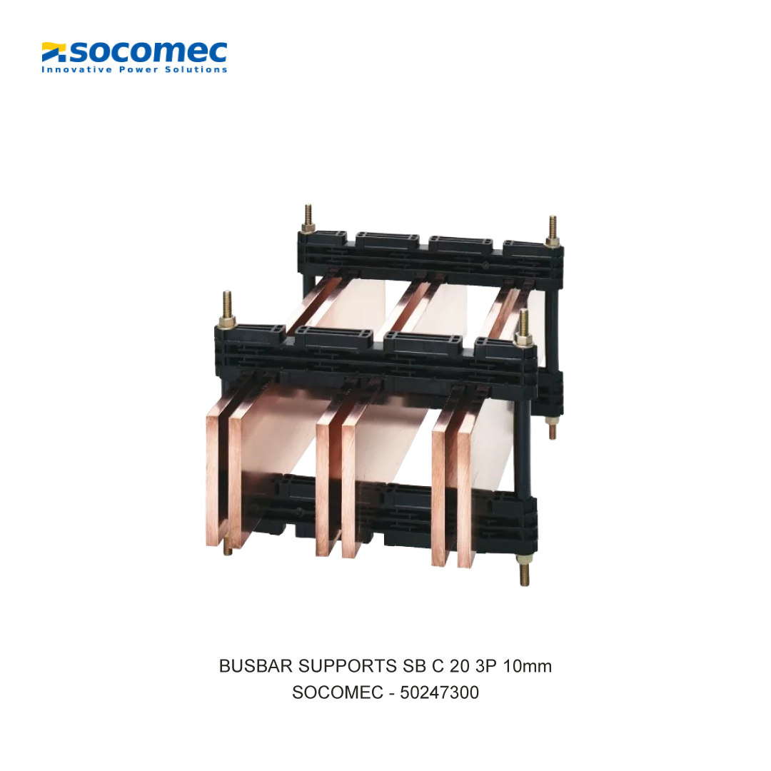 BUSBAR SUPPORTS SB C 20 3P 10mm