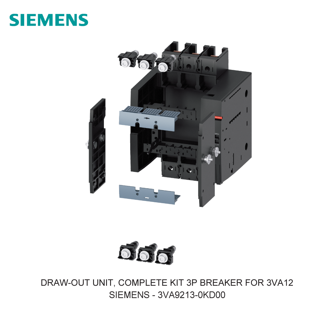 DRAW-OUT UNIT, COMPLETE KIT 3P BREAKER FOR 3VA12