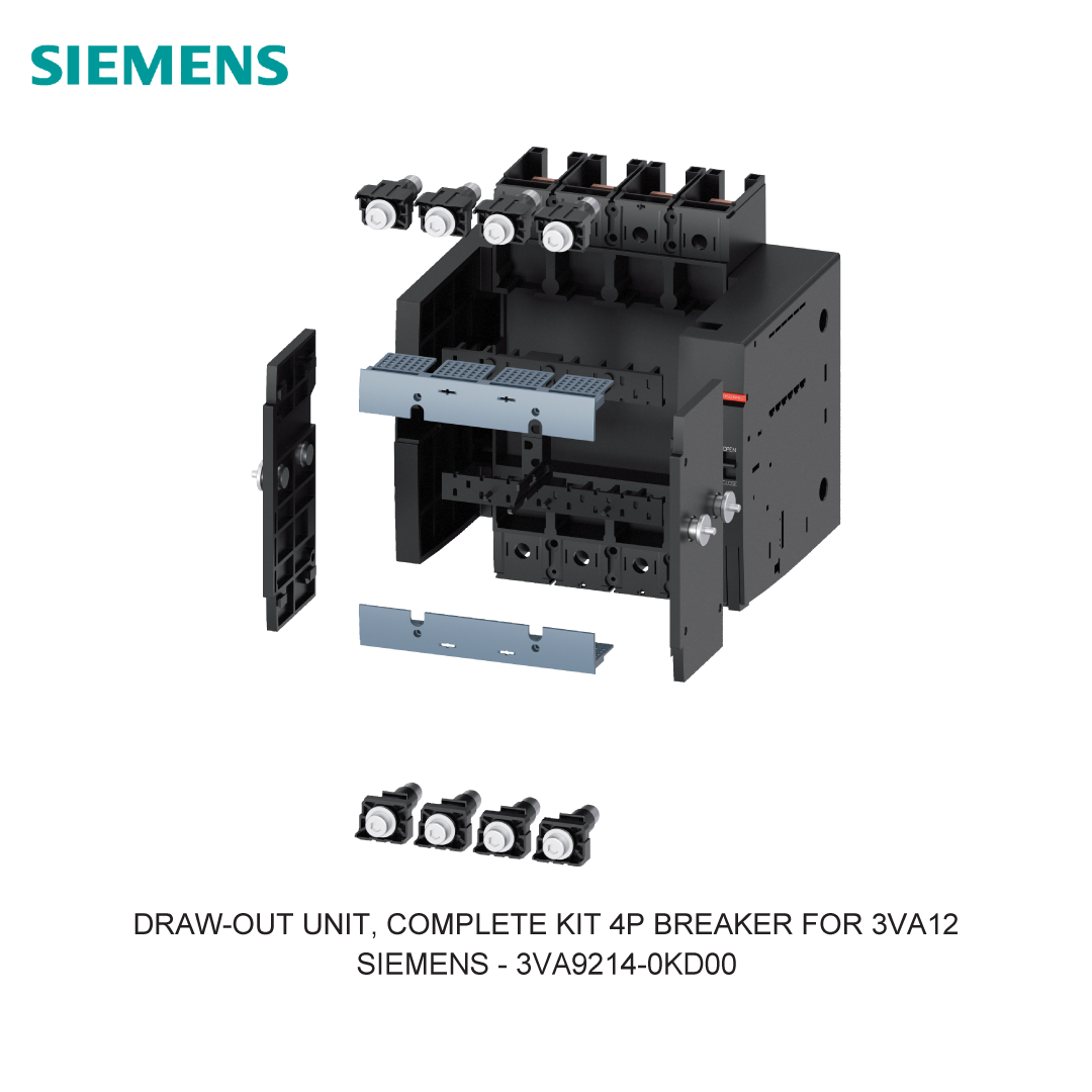 DRAW-OUT UNIT, COMPLETE KIT 4P BREAKER FOR 3VA12