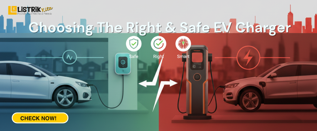 Cara Memilih EV Charger yang Aman dan Tepat