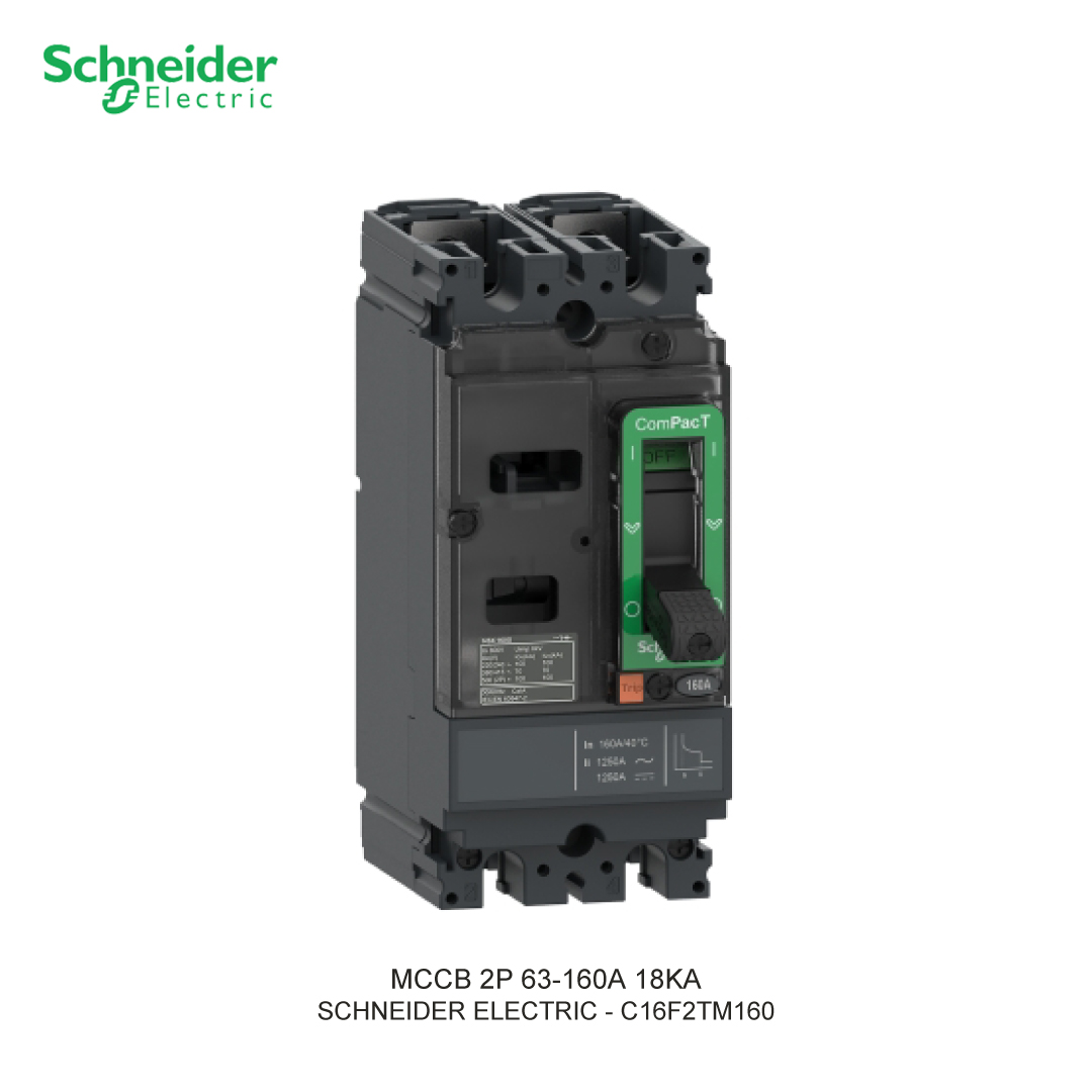 MCCB 2P 63-160A 18KA