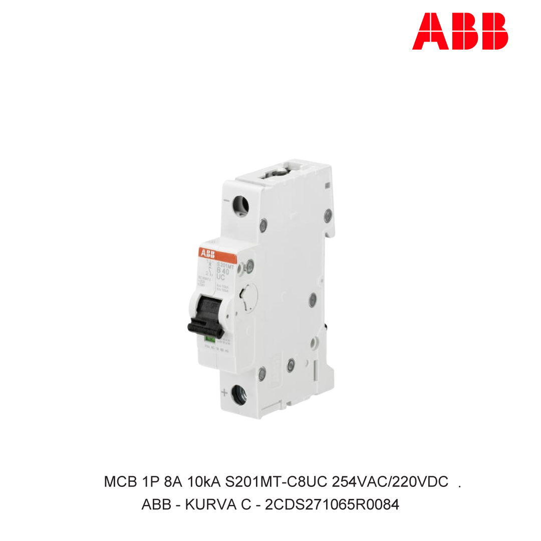 MCB 1P 8A 10kA KURVA C