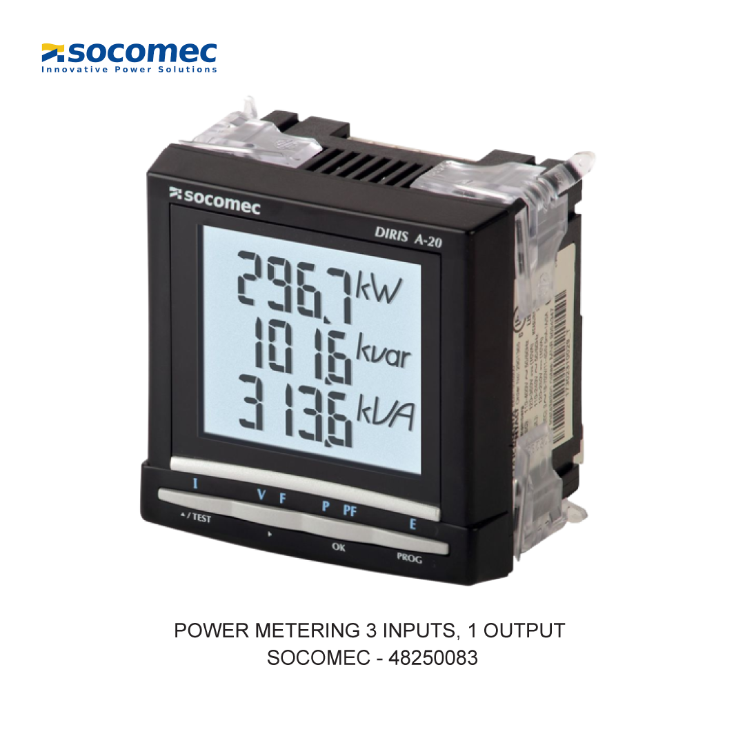 POWER METERING 3 INPUTS, 1 OUTPUT