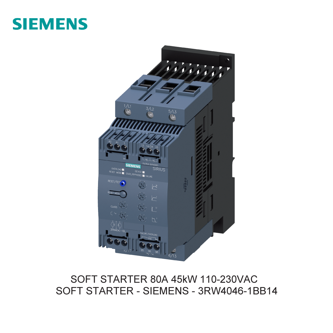 SOFT STARTER 80A 45kW 110-230VAC