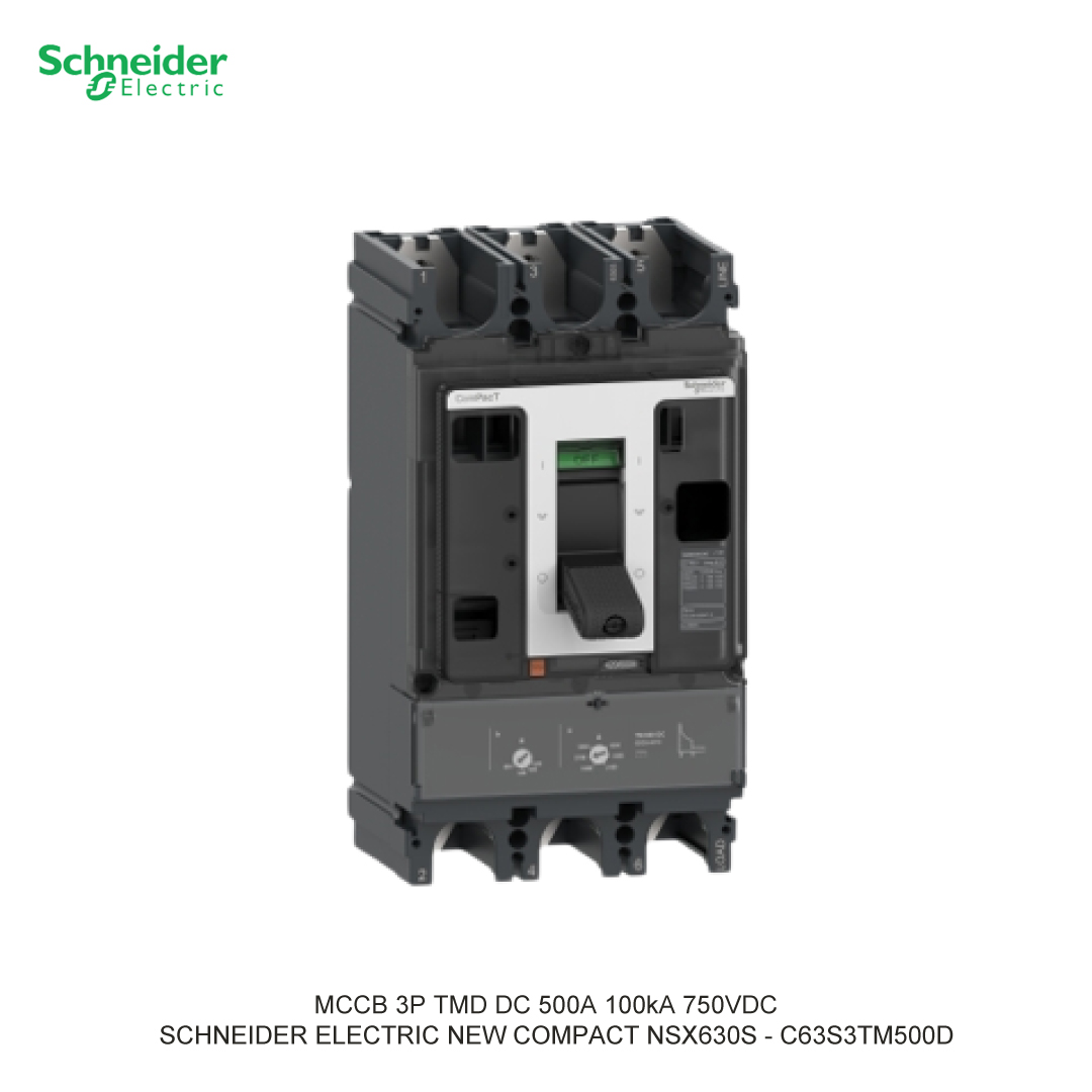 MCCB 3P TMD DC 500A 100KA 750VDC