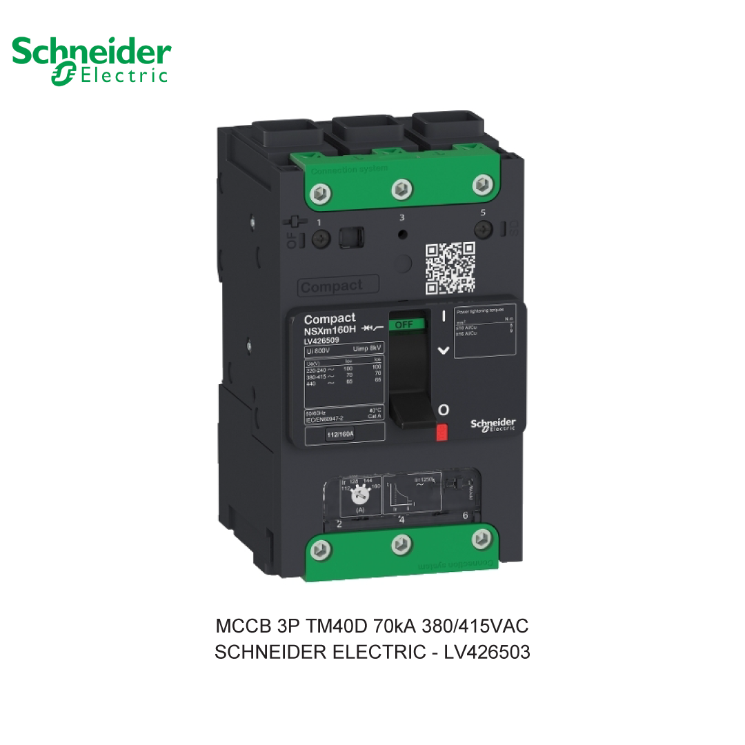 MCCB 3P TM40D 70KA 380/415VAC