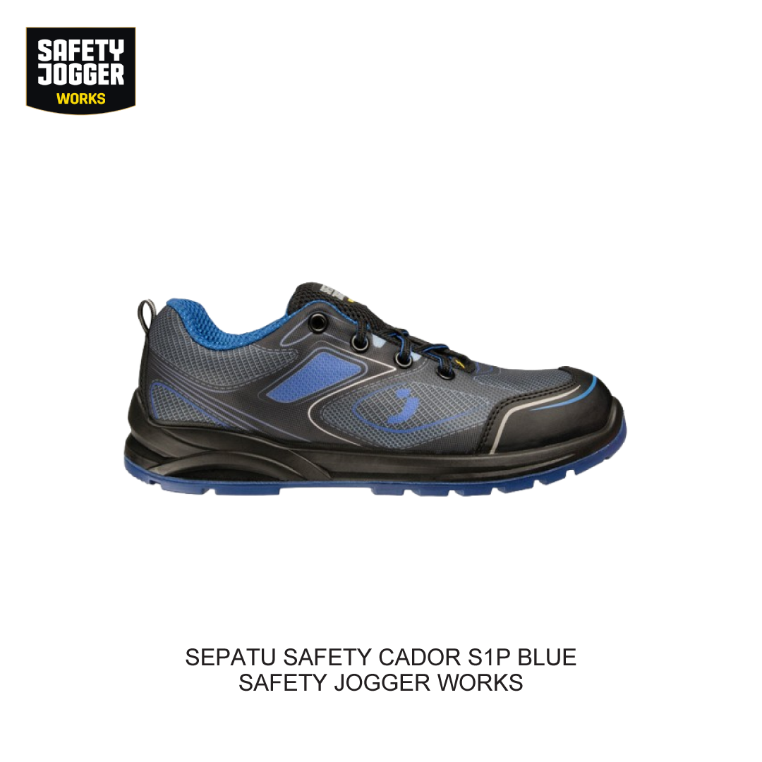SEPATU SAFETY CADOR S1P BLUE
