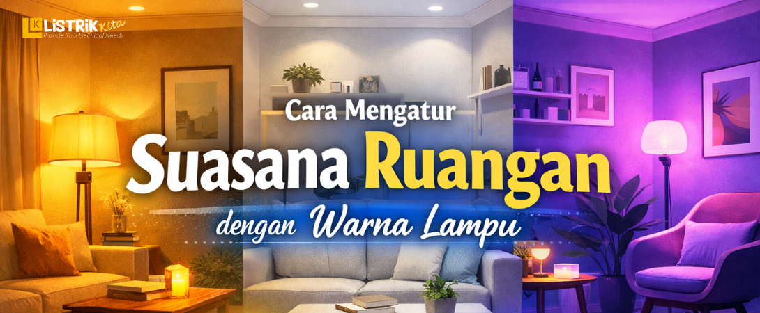 Cara Mengatur Suasana Ruangan dengan Warna Lampu