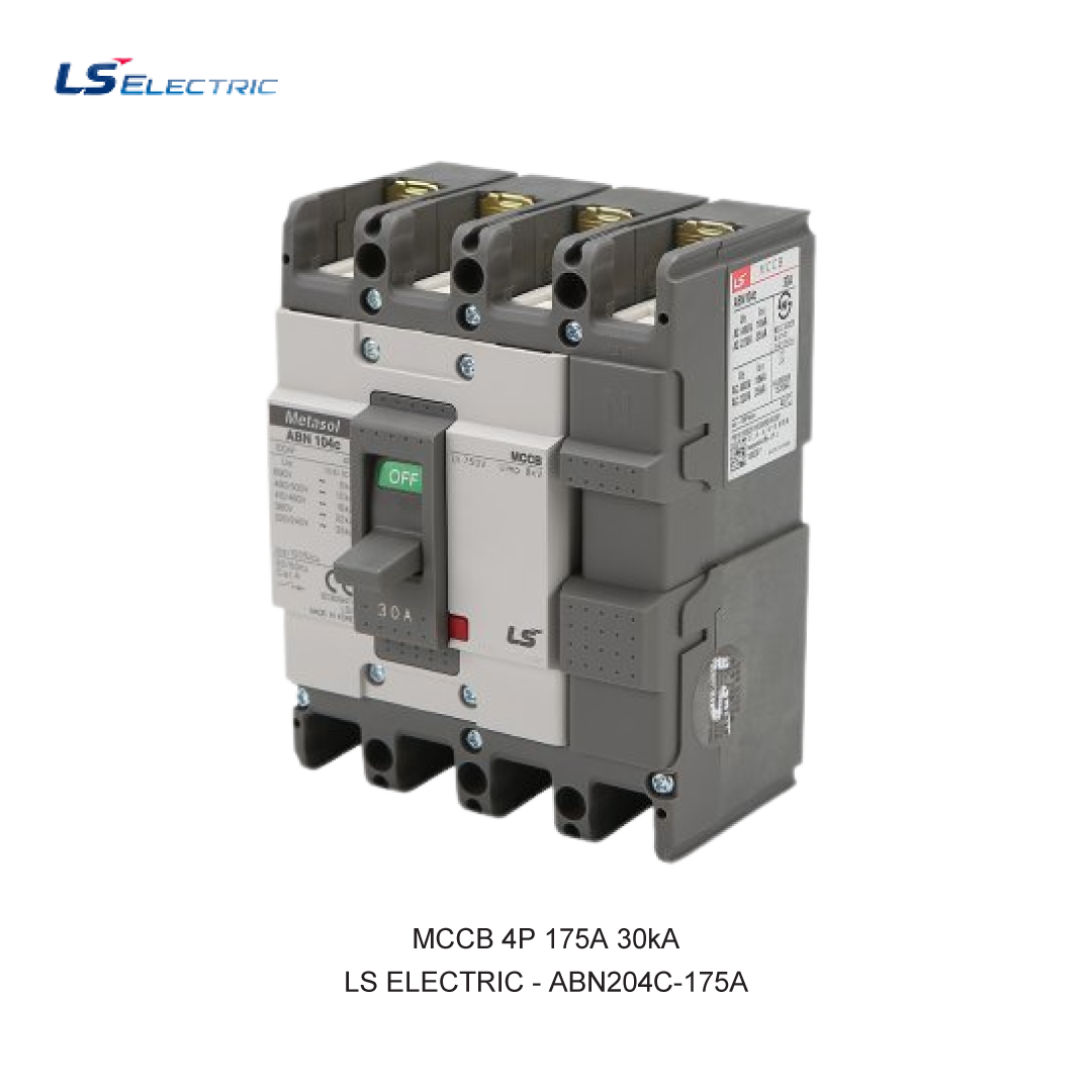 MCCB 4P 175A 30kA
