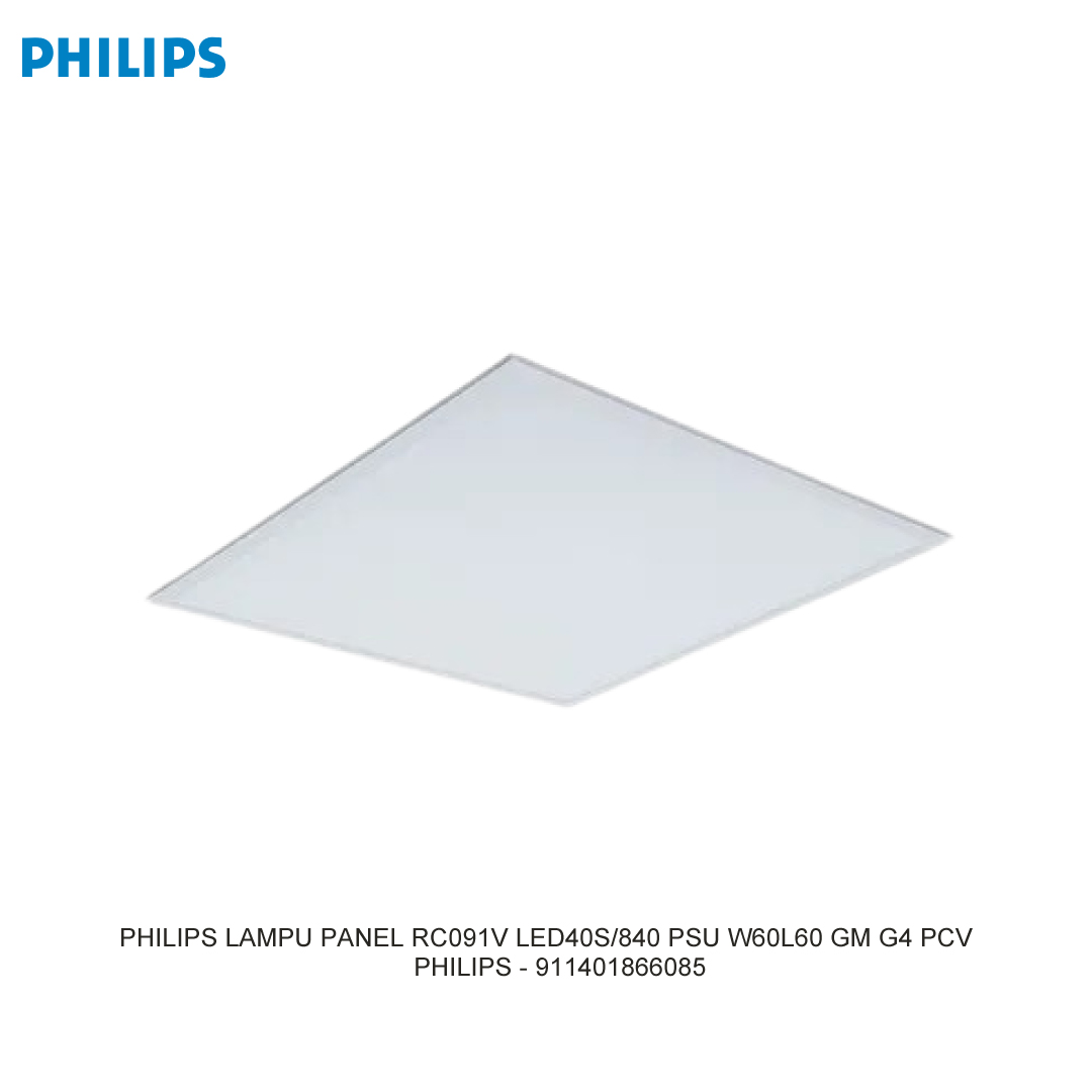 LED PANEL LIGHT RC091V LED40S/840 PSU W60L60 GM G4 PCV