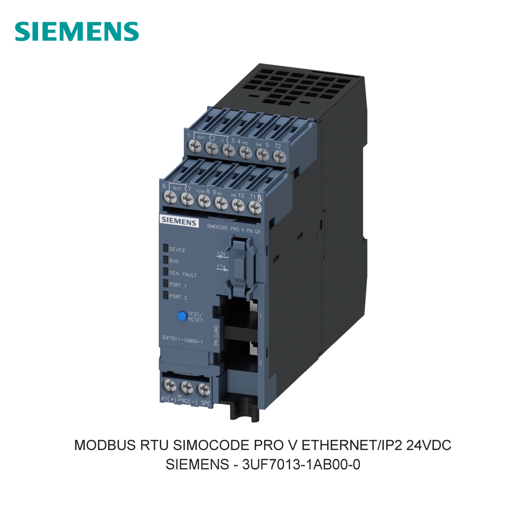 MODBUS RTU SIMOCODE PRO V ETHERNET/IP2 24VDC
