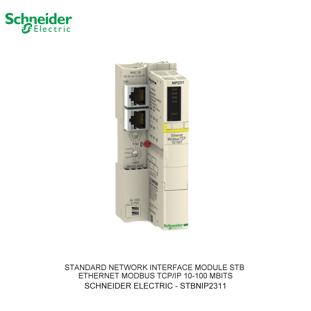 STANDARD NETWORK INTERFACE MODULE STB ETHERNET MODBUS TCP/IP 10-100 MBITS