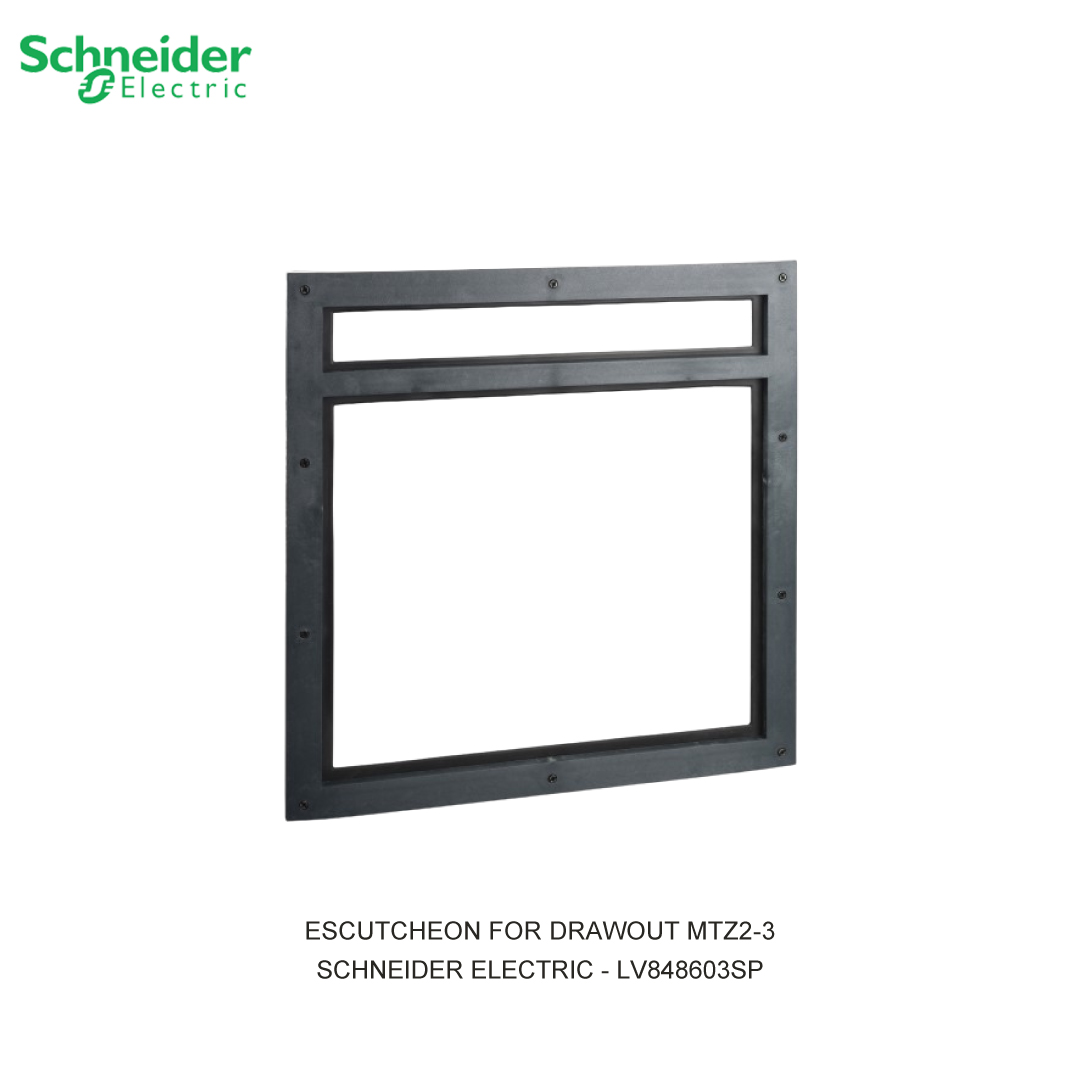 ESCUTCHEON FOR DRAWOUT MTZ2-3 SCHNEIDER ELECTRIC