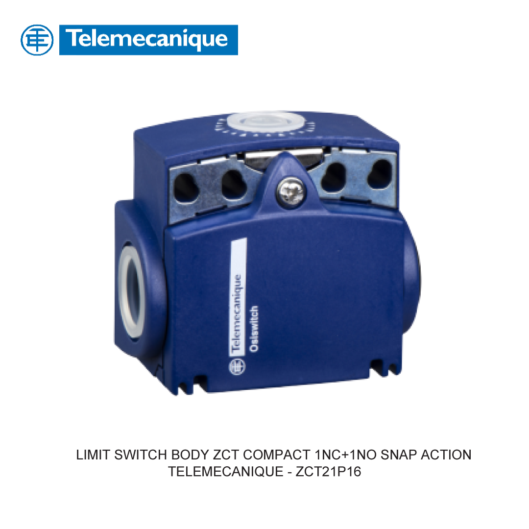 LIMIT SWITCH BODY ZCT COMPACT 1NC+1NO SNAP ACTION