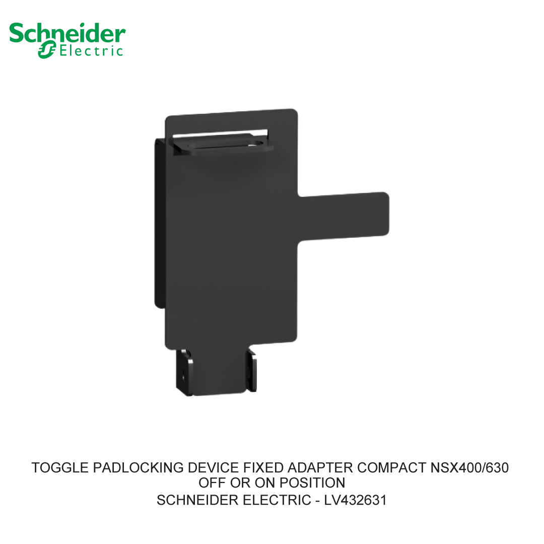 TOGGLE PADLOCKING DEVICE FIXED ADAPTER COMPACT NSX400/630 OFF OR ON POSITION