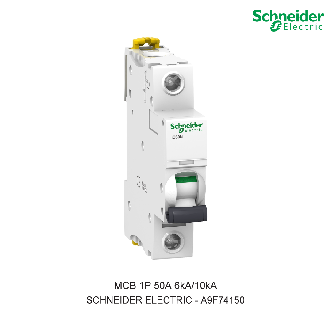MCB 1P 50A 6kA/10kA CURVA C