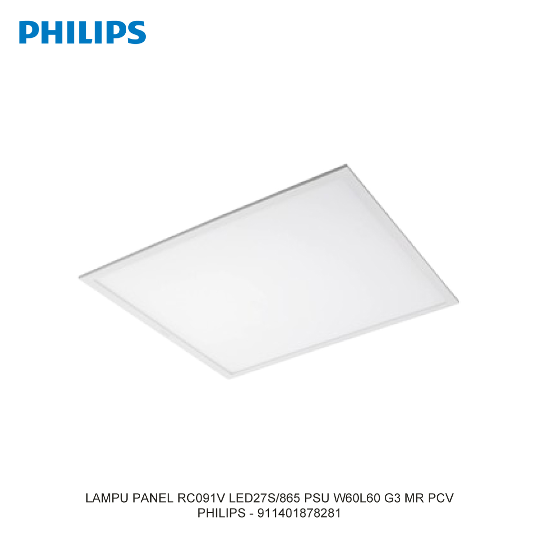 LED PANEL LIGHT RC091V LED27S/865 PSU W60L60 G3 MR PCV