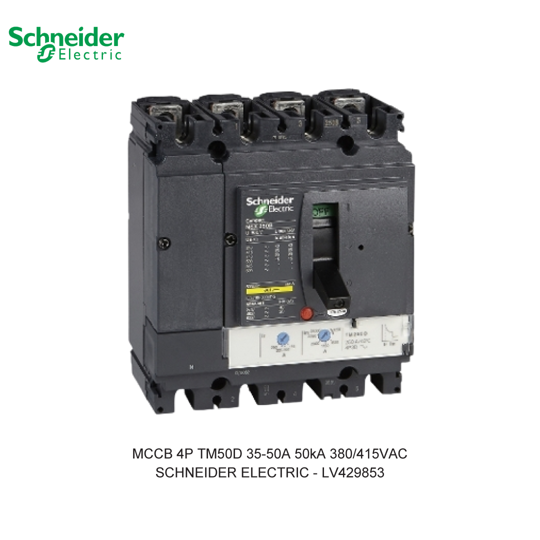 MCCB 4P TM50D 35-50A 50KA 380/415VAC