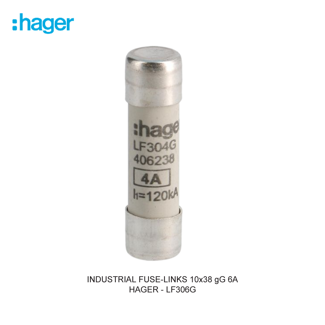 INDUSTRIAL FUSE LINKS 10x38 GG 6A ListrikKita INDUSTRIAL FUSE LINKS 10x38 GG 6A ListrikKita