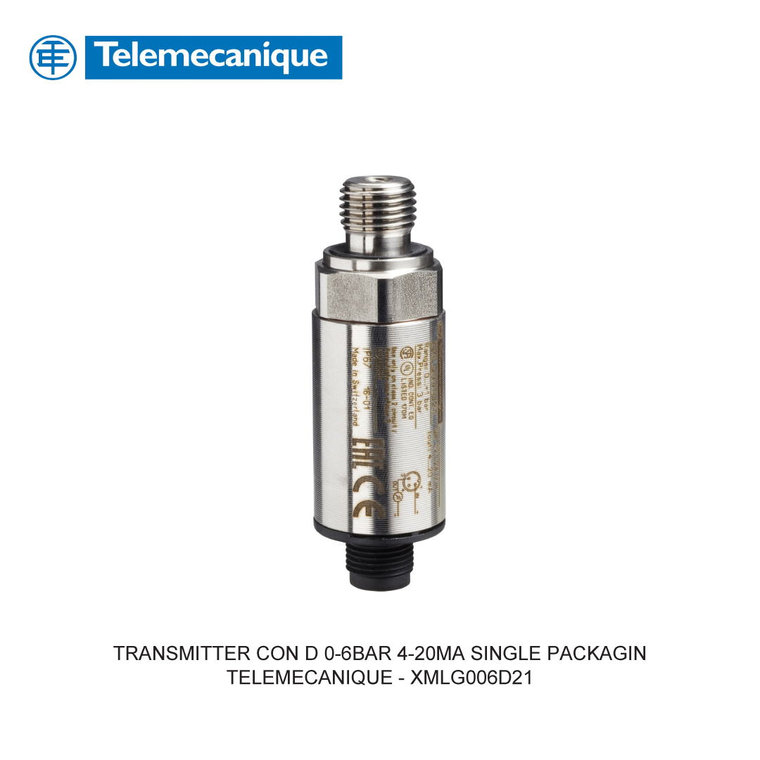 TRANSMITTER CON D 0-6BAR 4-20MA SINGLE PACKAGIN