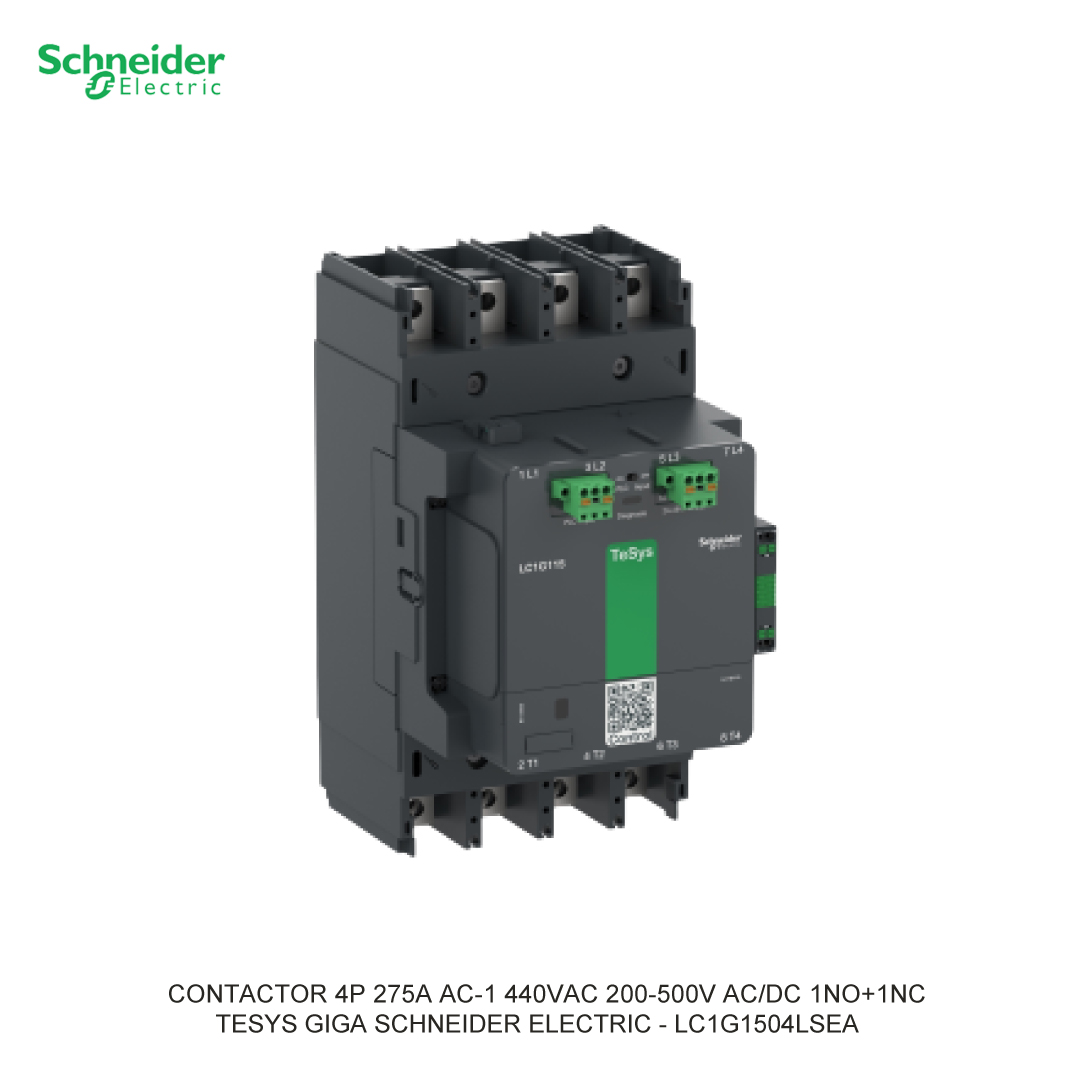 CONTACTOR 4P 275A AC-1 440VAC 200-500V AC/DC 1NO+1NC
