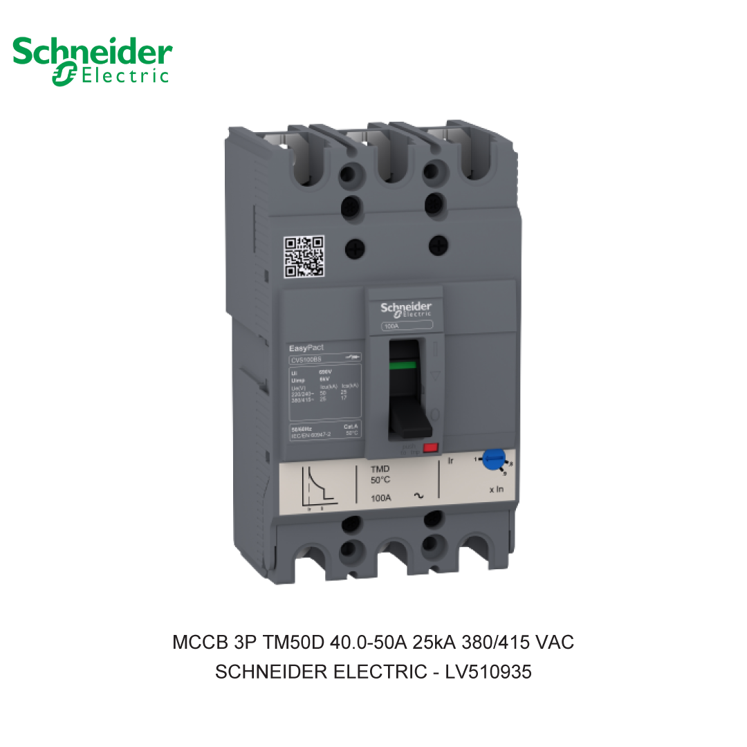 MCCB 3P TM50D 40.0-50A 25KA 380/415VAC