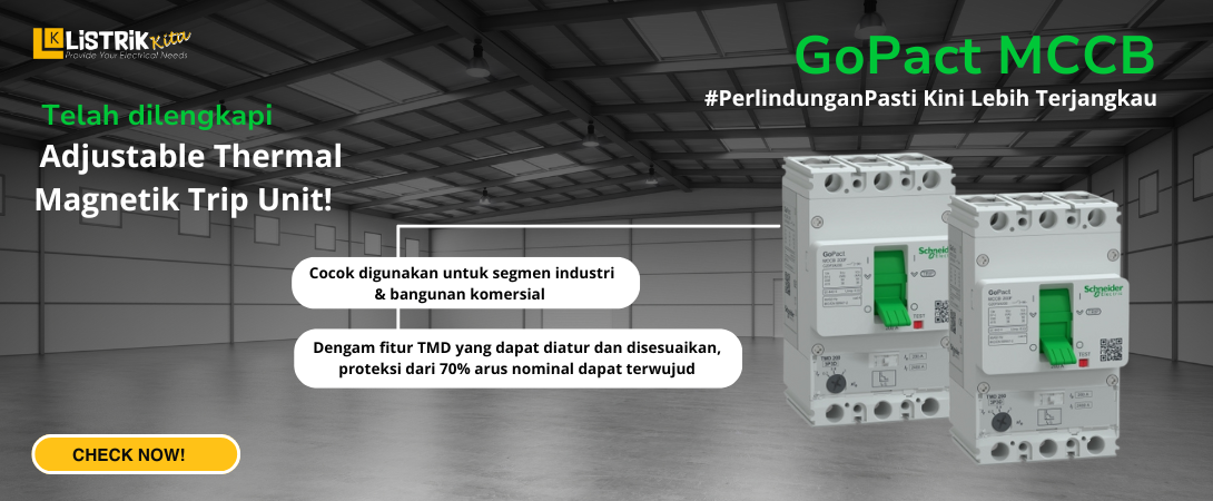 Keunggulan GoPact MCCB untuk Listrik Andal