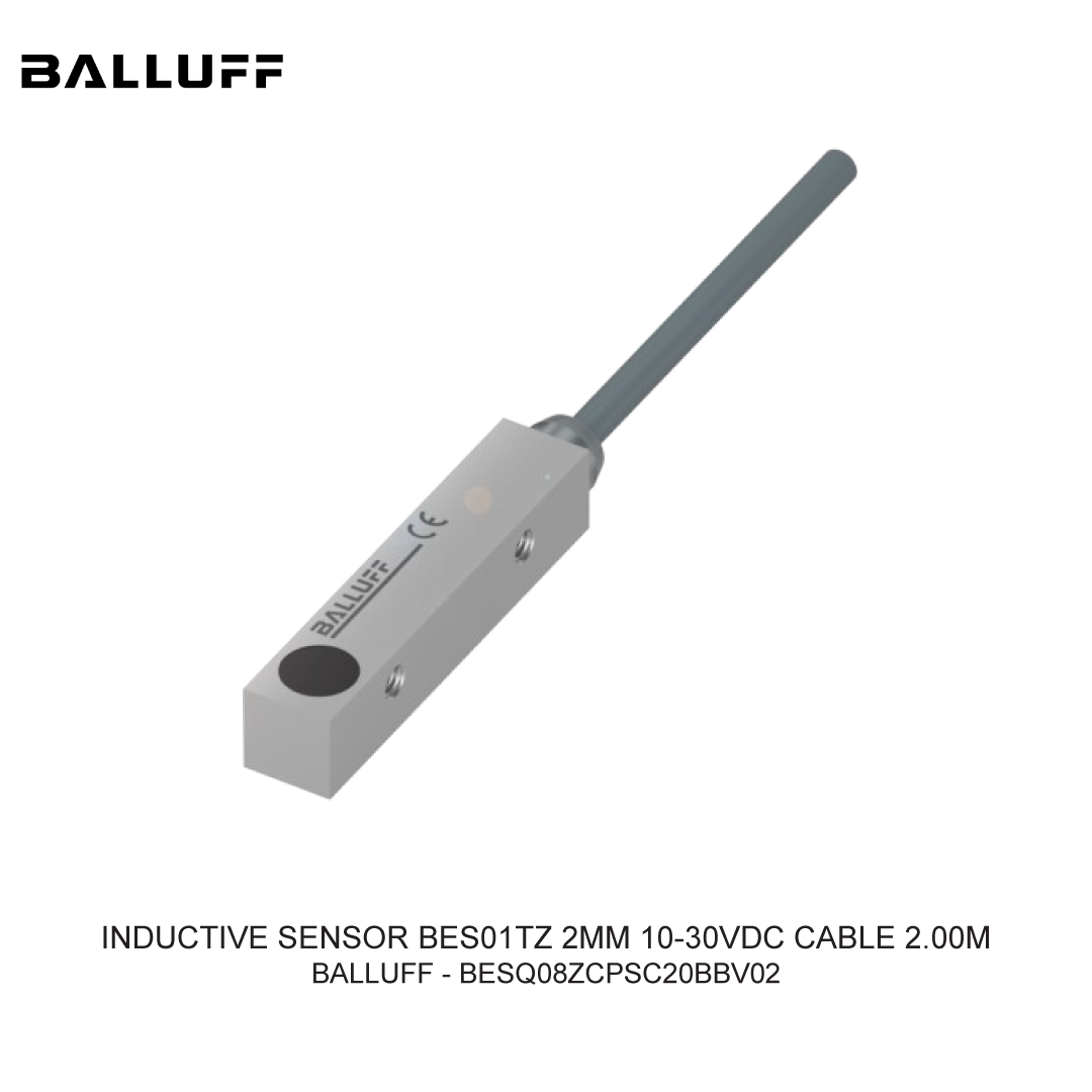 INDUCTIVE SENSOR BES01TZ 2MM 10-30VDC CABLE 2.00M