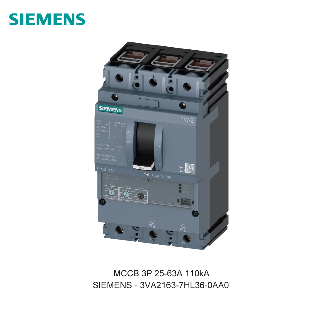 MCCB 3P 25-63A 110kA