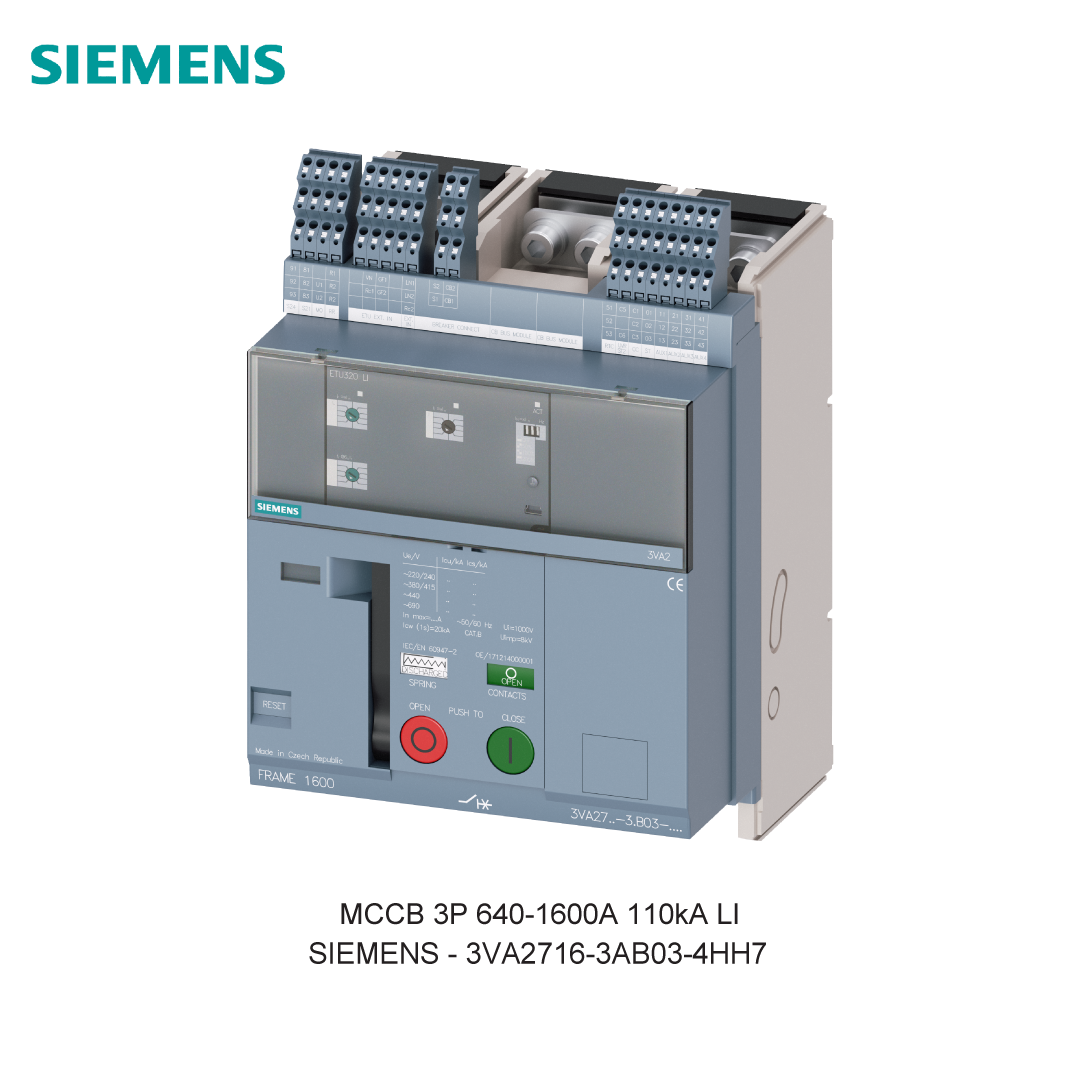 MCCB 3P 640-1600A 110kA LI
