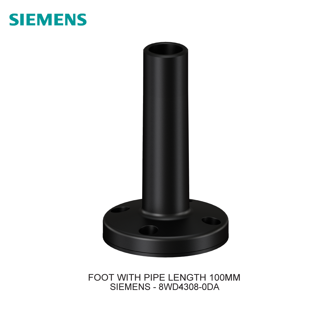 FOOT WITH PIPE LENGTH 100MM