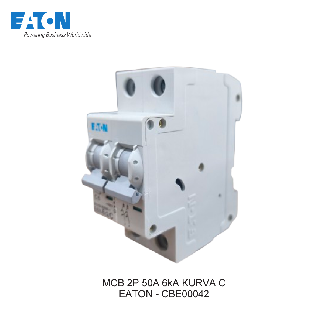 MCB 2P 50A 6kA KURVA C