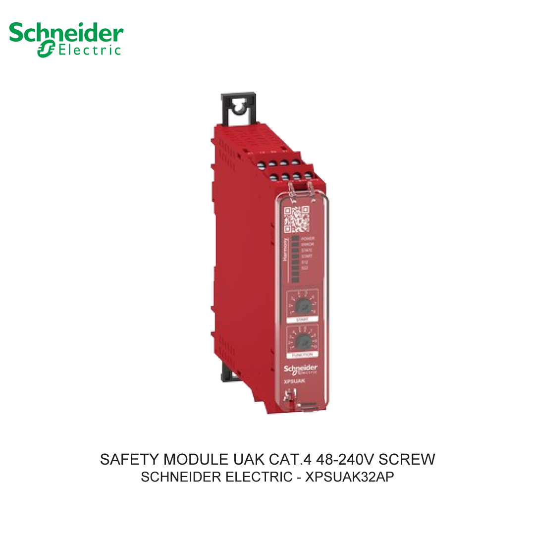 SAFETY MODULE UAK CAT.4 48-240V SCREW