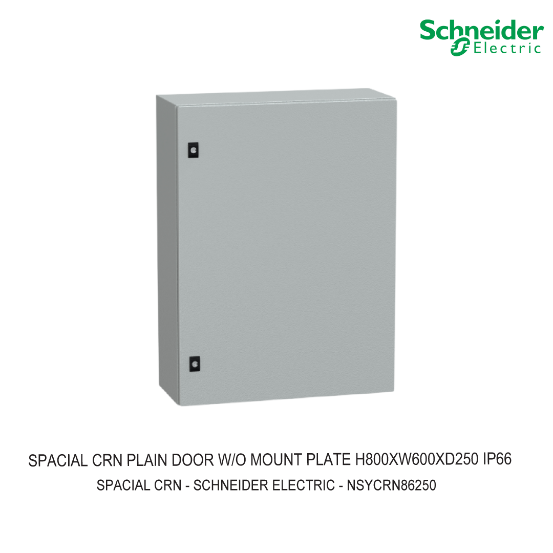 SPACIAL CRN PLAIN DOOR W/O MOUNT PLATE H800XW600XD250 IP66 IK10 RAL7035