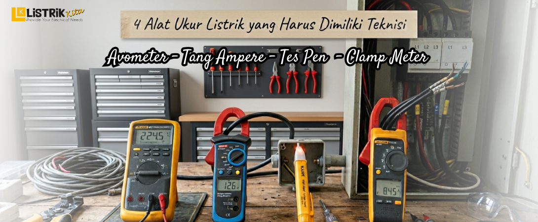 4 Alat Ukur Listrik yang Harus Dimiliki Teknisi